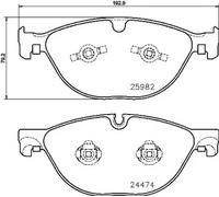 Pastillas de freno P 36 029 BREMBO para JAGUAR F-TYPE Descapotable F-TYPE Coupé