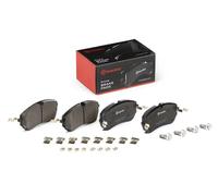 BREMBO Juego de 4 pastillas de freno para LAND ROVER: Discovery, Range Rover & JAGUAR: E Pace (Ref: P 36 038)