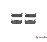 Pastillas de freno P 49 015 BREMBO para MAZDA DAIHATSU SUZUKI