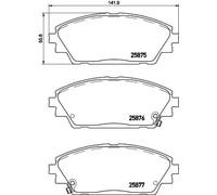Pastillas de freno P 49 050 BREMBO para MAZDA 3 3 Sedán CX-3 CX-30