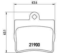 Pastillas de freno P 50 024 BREMBO para MERCEDES-BENZ CLASE E Coupé CLASE C