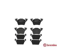 BREMBO Juego de 4 pastillas de freno para MERCEDES-BENZ: Vito, Classe V (Ref: P 50 032)