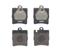 BREMBO Juego de 4 pastillas de freno para MERCEDES-BENZ: Classe E, Classe CLK, Classe C, Classe SLK, Classe CLC (Ref: P 50 033X)