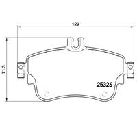 Pastillas de freno P 50 094X BREMBO para MERCEDES-BENZ CLASE B Sports Tourer