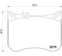 Brembo P 50 095 Pastillas de Frenos