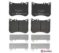 BREMBO Juego de 4 pastillas de freno para MERCEDES-BENZ: Classe S, Classe CLS, Classe E (Ref: P 50 114)