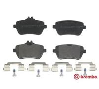 Pastillas de freno P 50 117 BREMBO para MERCEDES-BENZ CLASE S CLASE S Coupé