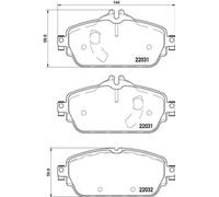 Brembo P 50 119 Pastillas de Frenos