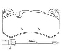 Pastillas de freno P 50 127 BREMBO para AUDI A6 C6 Avant A6 C6 A6 C7 Avant