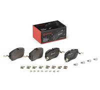 BREMBO Juego de 4 pastillas de freno para MERCEDES-BENZ: Classe CLE Cabriolet, Classe C, Classe CLE Coupé (Ref: P 50 173)