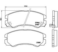 Pastillas de freno P 59 020 BREMBO para OPEL ISUZU