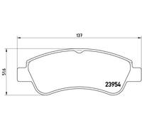Pastillas de freno P 61 066X BREMBO para CITROËN PEUGEOT DS OPEL FIAT