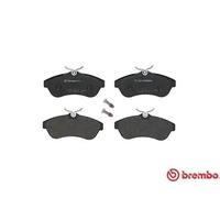 Pastillas de freno P 61 075 BREMBO para CITROËN C3 I C3 Pluriel C2 C2 ENTERPRISE
