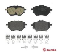 Pastillas de freno P 61 122 BREMBO para CITROËN PEUGEOT OPEL VAUXHALL DS TOYOTA