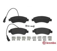 Pastillas de freno P 61 125 BREMBO para FIAT PEUGEOT CITROËN VW OPEL FORD