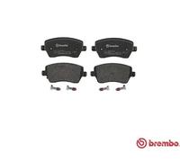 Pastillas de freno P 68 033 BREMBO para DACIA RENAULT NISSAN MERCEDES-BENZ LADA