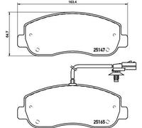 Brembo P 68 062 Pastillas de Frenos