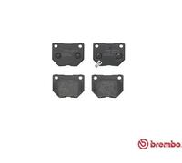 Pastillas de freno P 78 016 BREMBO para SUBARU IMPREZA Sedán