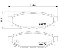 BREMBO P 78 020X Juego de pastillas de freno
