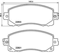 Pastillas de freno P 78 028 BREMBO para SUBARU IMPREZA Hatchback XV FORESTER