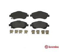 Juego de pastillas de freno BREMBO P 83 046, delante