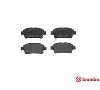 Pastillas de freno P 83 051 BREMBO para TOYOTA COROLLA YARIS YARIS VERSO MR2 III