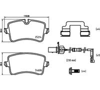Pastillas de freno P 85 150 BREMBO para AUDI PORSCHE
