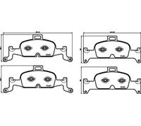 Pastillas de freno P 85 164X BREMBO para AUDI A4 B9 A4 B9 Avant A4 Allroad B9 A5