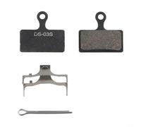 Pastillas de freno para bicicleta de montaña M446 E3 M355, incluye pasador y placa de resorte (DS-03S)