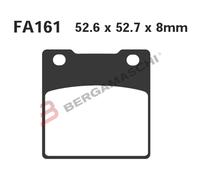 EBC Brakes FA161 Juego de pastillas de freno