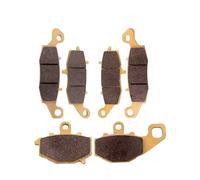 Pastillas de freno para moto Para Kawasaki ER6F ER-6F 06-13 KLE 650 KLE650 Para V&ersys 07-13 Z750 Z750S ZR750 04-07 Pastillas Freno Delanteras Y Traseras Motocicleta Pastillas de freno (Tamaño : Par