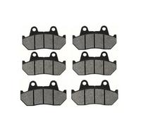 Pastillas de freno para moto Pastillas de freno delanteras y traseras para motocicleta GL1100 para Goldwing VF1100 para Magna para Sabre 1983 CB1100F GL1200(3)
