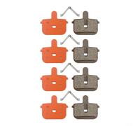Pastillas de freno semimetálicas para Kugoo G-booster E-scooter, 4 pares de almohadillas de disco de alta temperatura para calibradores Tongli Forever, diseño ligero de 29,5 x 29 mm (porcelana)