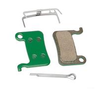 Pastillas de freno semimetálicas verdes para Xiaomi Scooter eléctrico 3 Piezas de repuesto del sistema de freno de disco Parada silenciosa Accesorios de uso de tierra privada 32x27mm Tamaño Par de
