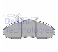 Pastillas de freno semimetálico LP1096 DELPHI para MERCEDES-BENZ RENAULT