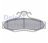 Pastillas de freno semimetálico LP1424 DELPHI para DAEWOO NUBIRA NUBIRA Sedán