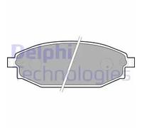 Pastillas de freno semimetálico LP1665 DELPHI para HYUNDAI GALLOPER