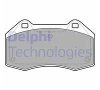 Pastillas de freno semimetálico LP1940 DELPHI para RENAULT ALPINE