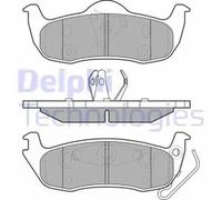 Pastillas de freno semimetálico LP1975 DELPHI para JEEP GRAND CHEROKEE III
