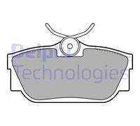 Pastillas de freno semimetálico LP2019 DELPHI para VW TRANSPORTER T4 Autobús