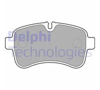 Juego de pastillas de freno DELPHI LP2040