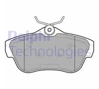 Pastillas de freno semimetálico LP2071 DELPHI para FIAT PEUGEOT CITROËN TOYOTA