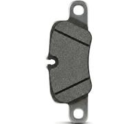 DELPHI Juego de pastillas de freno Trasero sin accesorios LP2237 Juego de pastillas de freno Compatible con PORSCHE PANAMERA 911 991 PANAMERA 971 Panamera Sport Turismo 971 911 Descapotable 991
