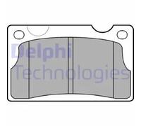 Pastillas de freno semimetálico LP39 DELPHI para VOLVO 140 240 260 240 Kombi 164