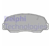 Pastillas de freno LP400 DELPHI para DAIHATSU BERTONE