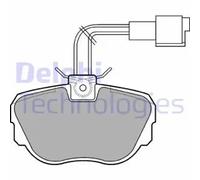 Pastillas de freno semimetálico LP647 DELPHI para BMW 3 3 Touring Z1 Roadster