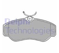 Pastillas de freno semimetálico LP913 DELPHI para LAND ROVER RANGE ROVER II