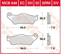 Pastillas de freno sinterizadas serie Sv Trw KTM Triumph Royal-enfield Yamaha...