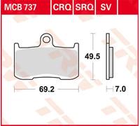 Pastillas de freno sinterizadas serie Sv Trw Victory Indian Kawasaki Suzuki T...