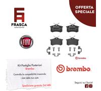 Pastillas de freno traseras Fiat Ulysse 179 2.2 JTD 2.0 3.0 2.2 Multijet